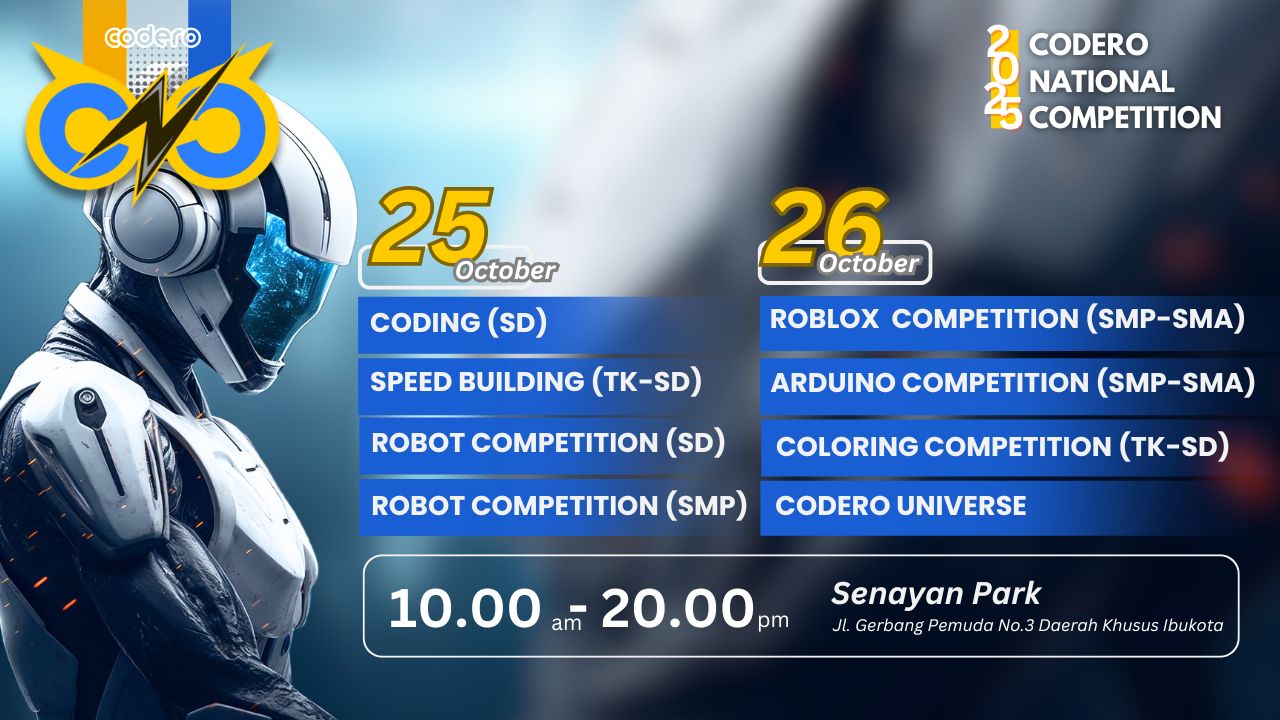 Saatnya Tunjukkan Bakatmu di Codero National Competition 2025!