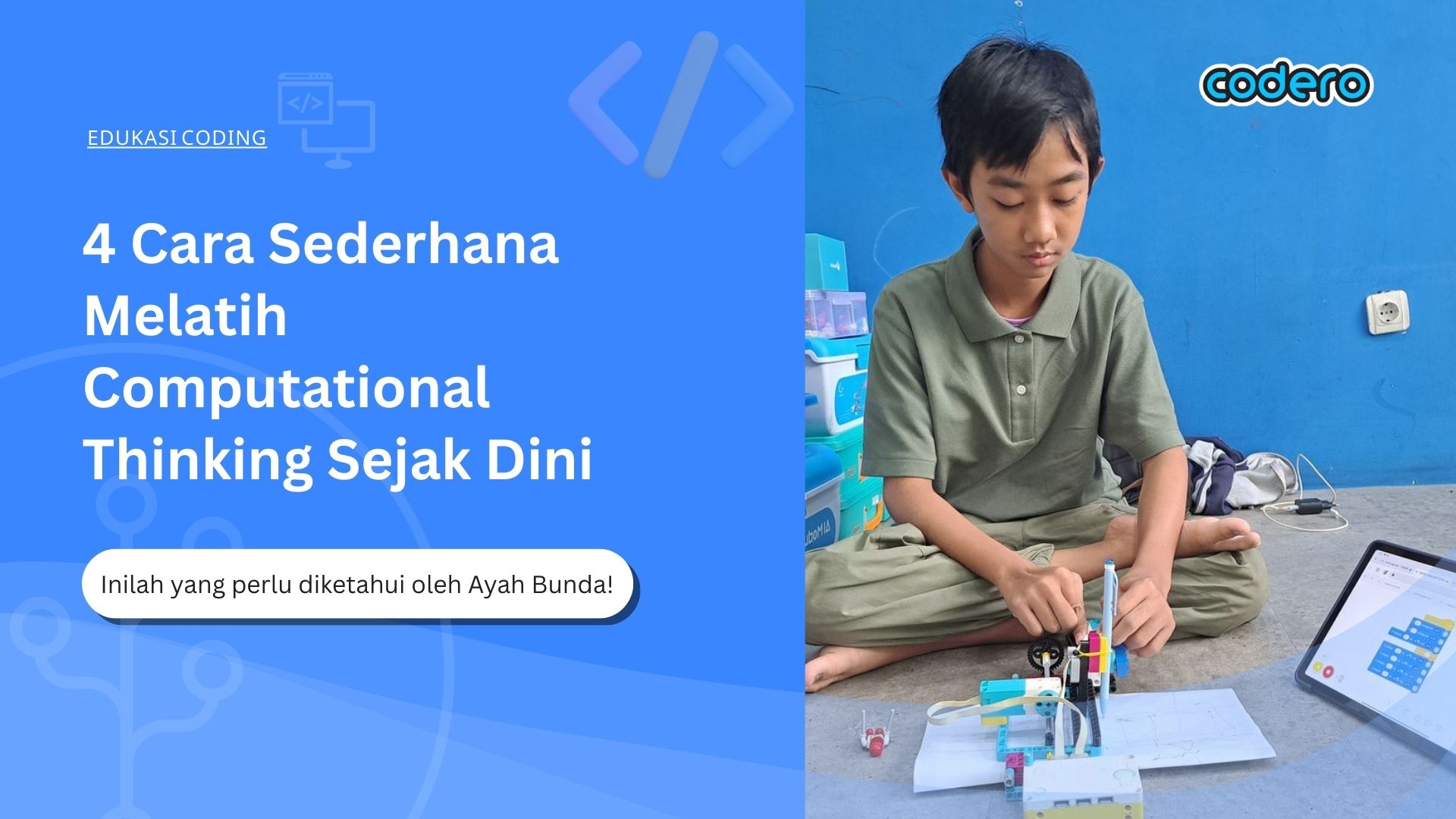 4 Cara Sederhana Melatih Computational Thinking Sejak Dini
