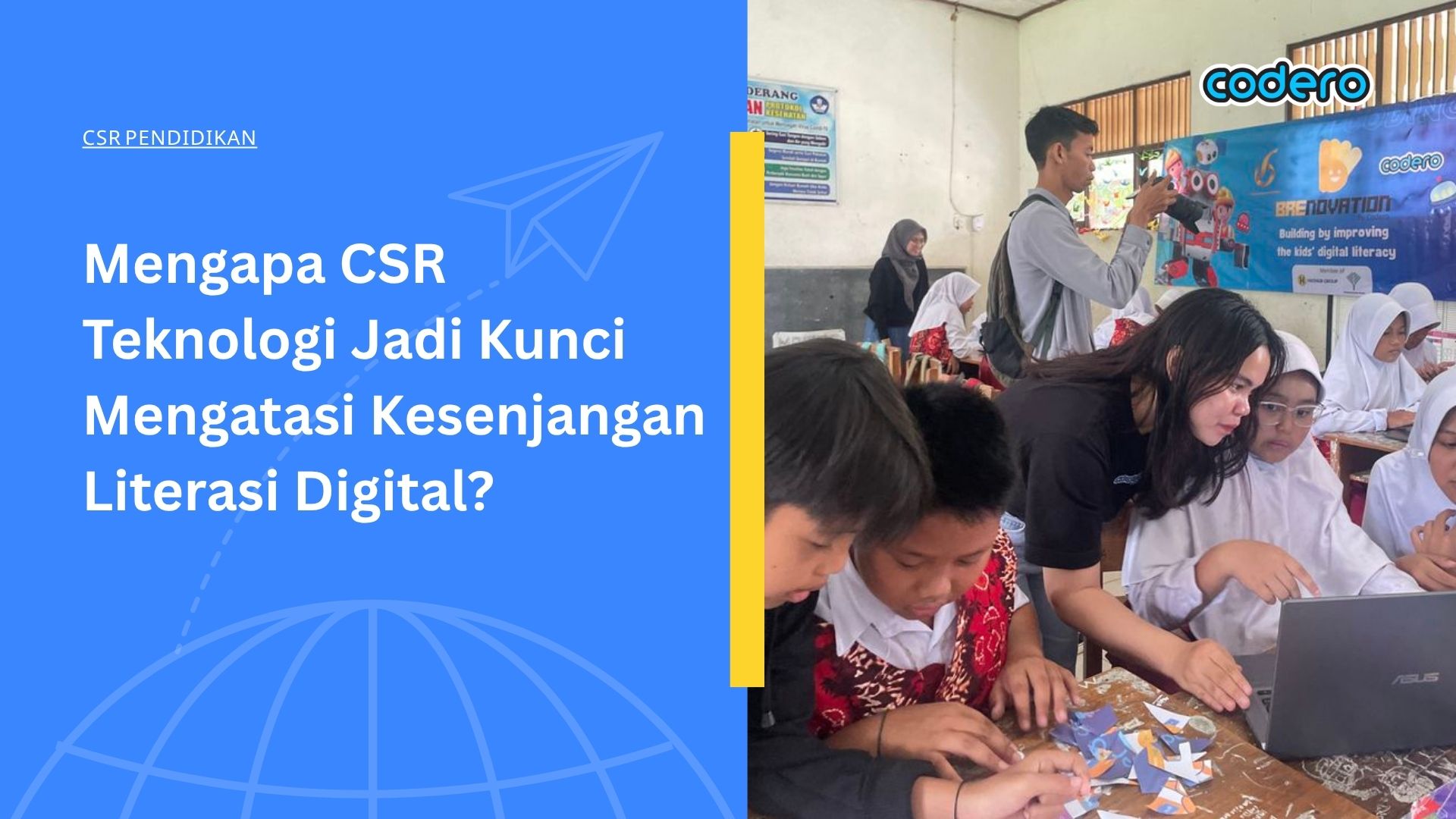 Mengapa CSR Teknologi Jadi Kunci Mengatasi Kesenjangan Literasi Digital?