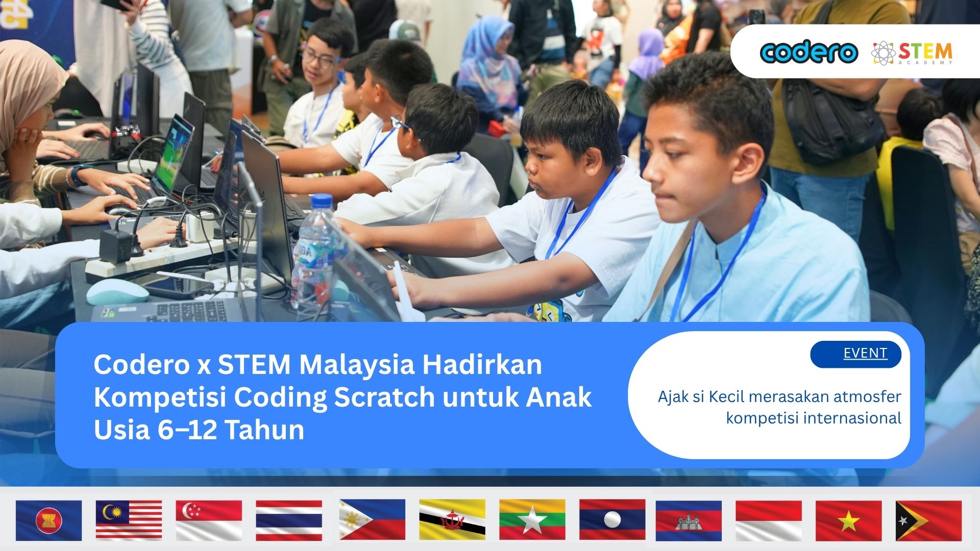 Codero x STEM Malaysia Hadirkan Kompetisi Coding Scratch untuk Anak Usia 6–12 Tahun