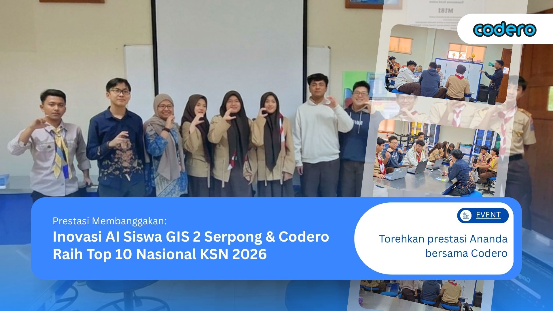 The Vionix GIS 2 Serpong Team & Mentor Codero Make the Top 10 at the 2026 National Science Olympiad