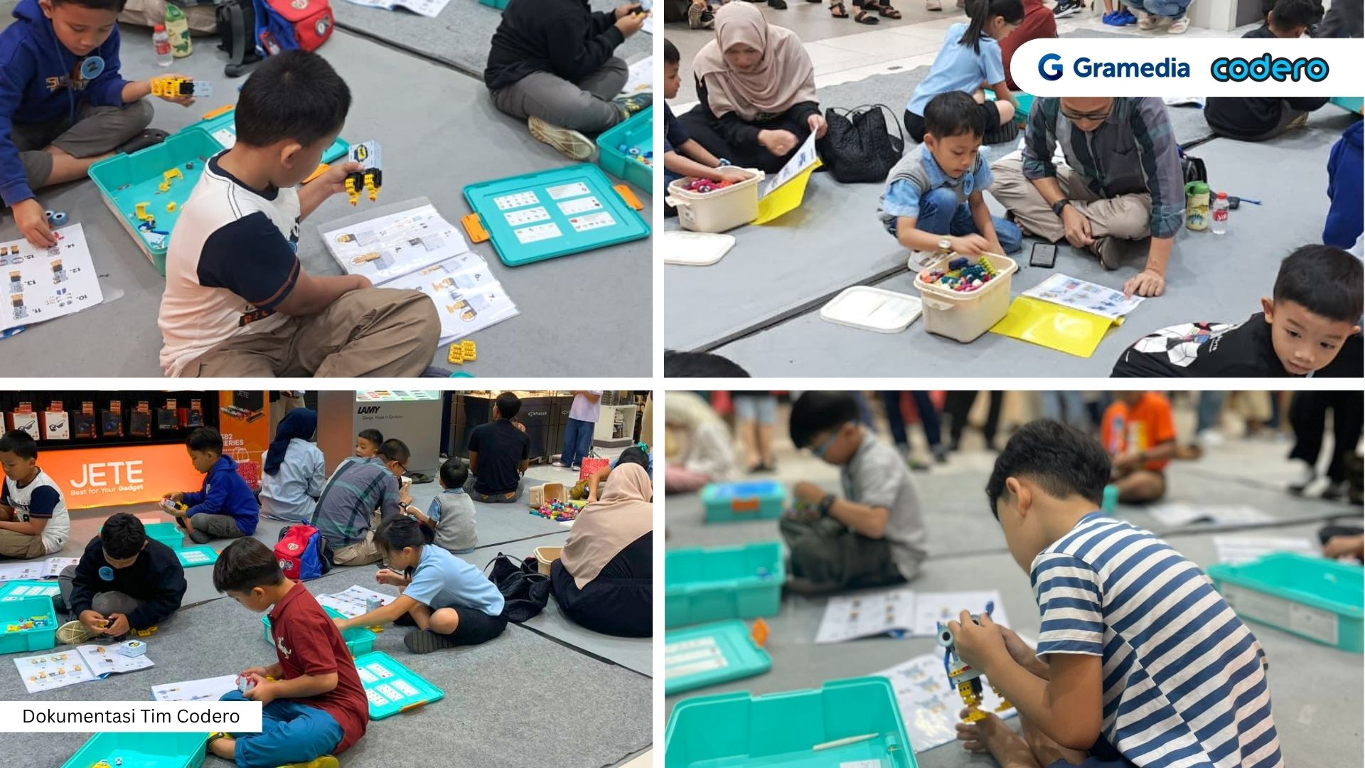 The Fun of BRICK-TASTIC DAY in Bandung: A Parent-Child Collaboration in Building Robots