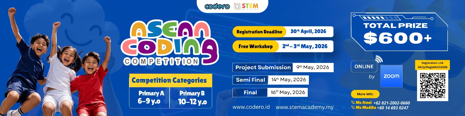 ASEAN Coding Competition 2026 Codero x STEM Malaysia