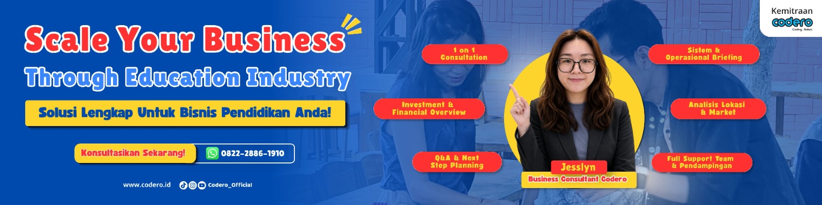 Kembangkan Bisnis Anda melalui industri pendidikan