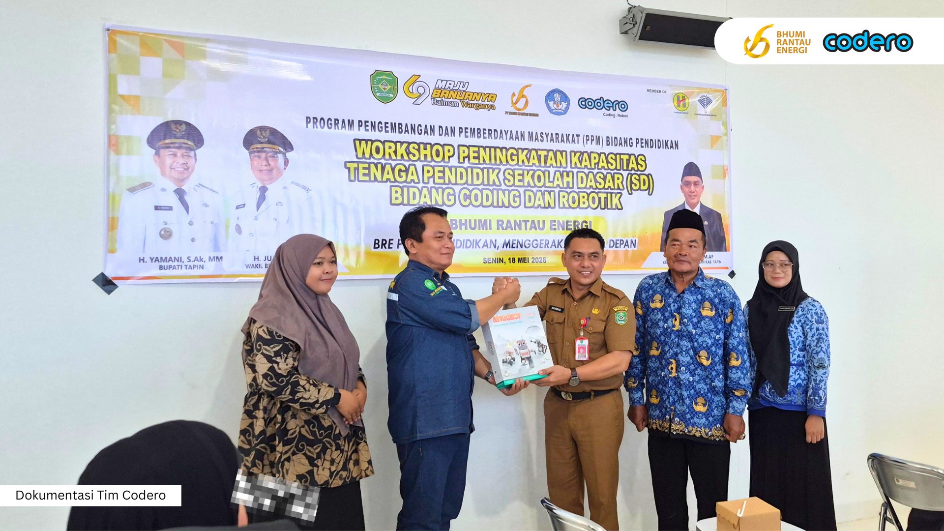 Take a Look at PT BRE’s Contribution to Advancing Technology Education in Tapin Regency