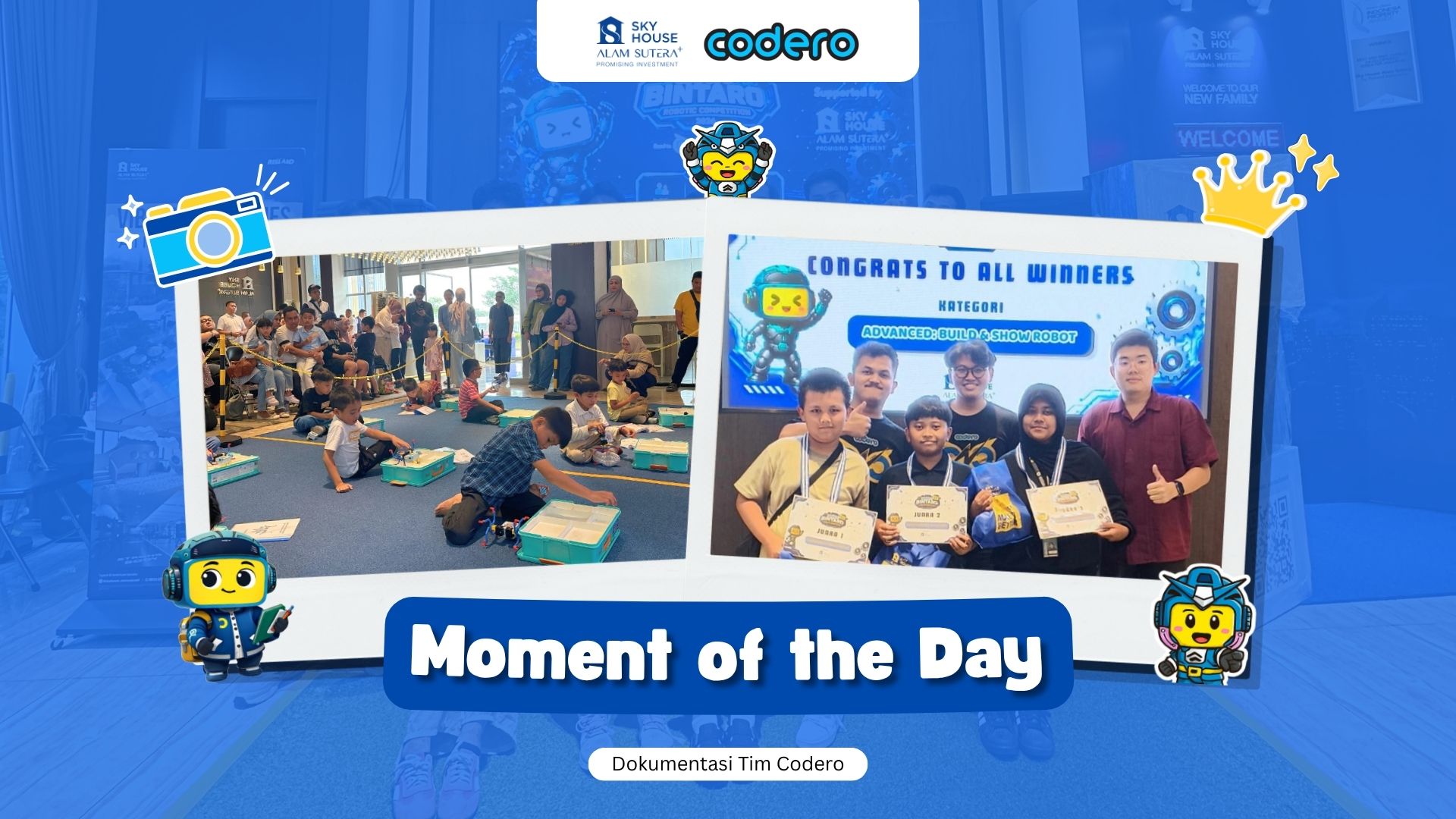 Road to CNC 2026: 47 Talented Kids Show Off Their Skills at the Codero Bintaro Robotic Competition