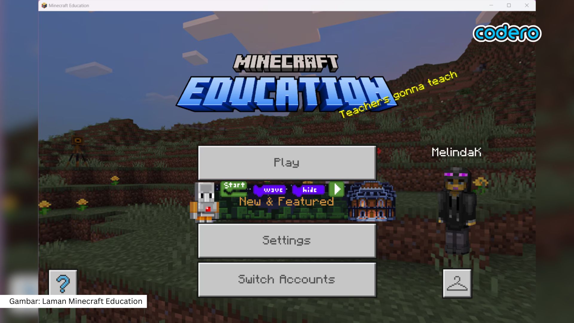 Rekomendasi game coding anak - Minecraft Education