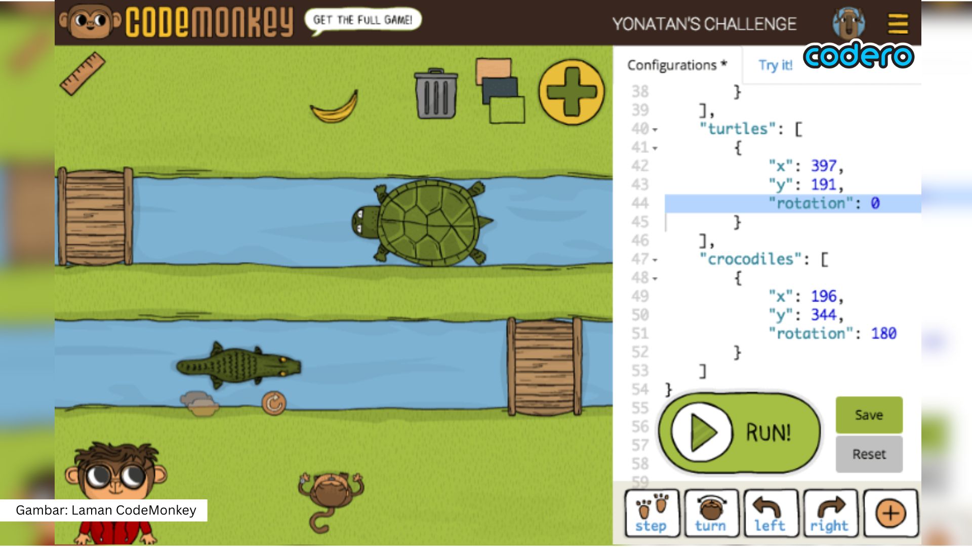 Rekomendasi game coding anak - CodeMonkey